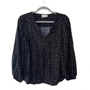 Universal Thread babydoll/empire waist boho blouse size M